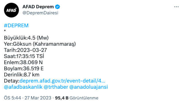 Az önce deprem mi oldu? SON DAKİKA! Az önce nerede deprem oldu? AFAD ve Kandilli deprem listesi!