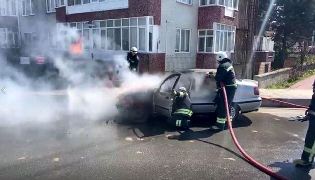 Yeni aldığı araba 10 dakika sonra alev topuna döndü, hayatının şokunu yaşadı