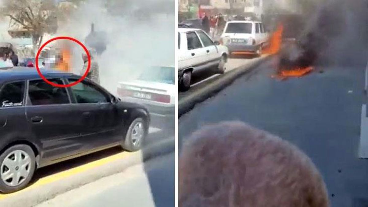 Kayseri'de belediye ile yol yapım anlaşmazlığı yaşayan adam kendini ve eşini ateşe verdi