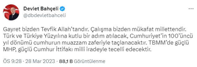 MHP, AK Parti ile ortak listeyle mi seçime gidecek? Bahçeli'den merak edilen soruya yanıt MHP, AK Parti ile ortak listeyle mi seçime gidecek? Bahçeli'den merak edilen soruya yanıt