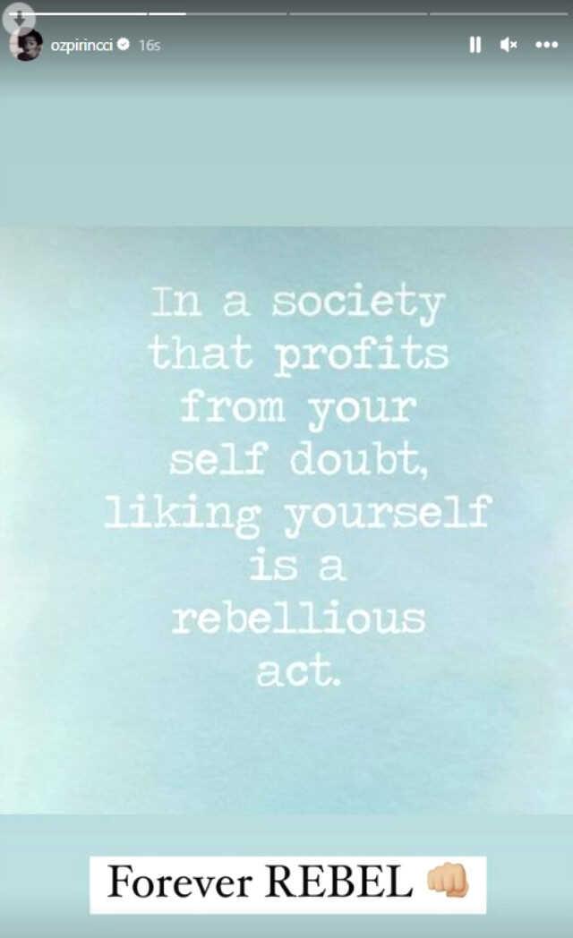 Özge Özpirincci'den kendisine 'Paçoz' diyen Esra Balamir'e cevap gecikmedi