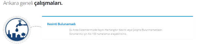 ASKİ Ankara su kesintisi: 29-30 Mart Ankara su kesintisi listesi!