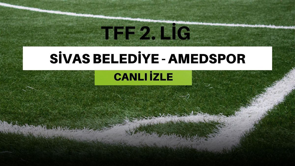 CANLI İZLE| Amedspor - Sivas Bld maçı canlı izle! Amedspor - Sivas Bld maçı hangi kanalda? Amedspor - Sivas Bld canlı izleme linki!