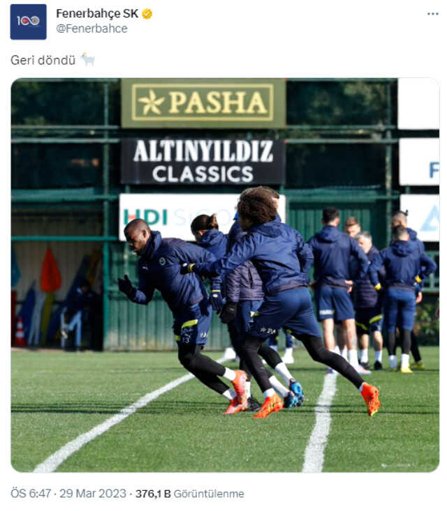 Derbi öncesi Fenerbahçe'ye müjde! Valencia beklenenden erken döndü