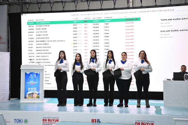 İstanbul'da 20 bin konutun yapılacağı ilçede kuralar çekildi İstanbul'da 20 bin konutun yapılacağı ilçede kuralar çekildi