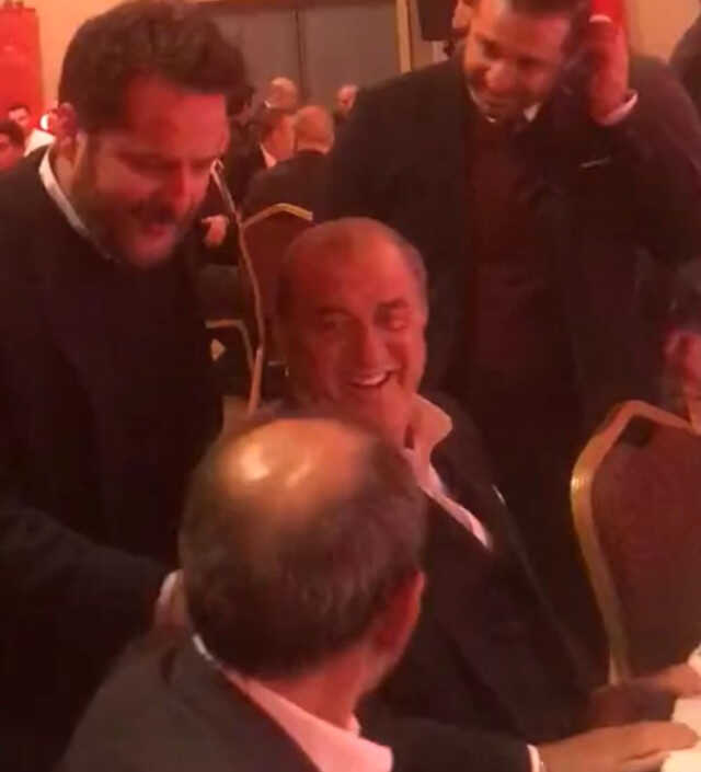 Sosyal medyayı buluşma! Dursun Özbek ve Fatih Terim bir arada