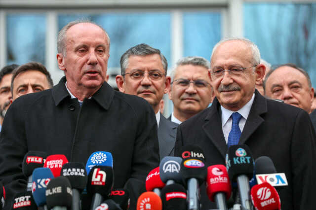 Tüm gözlerin çevrildiği Kılıçdaroğlu ile İnce arasındaki görüşme bitti! İşte ilk açıklamalar