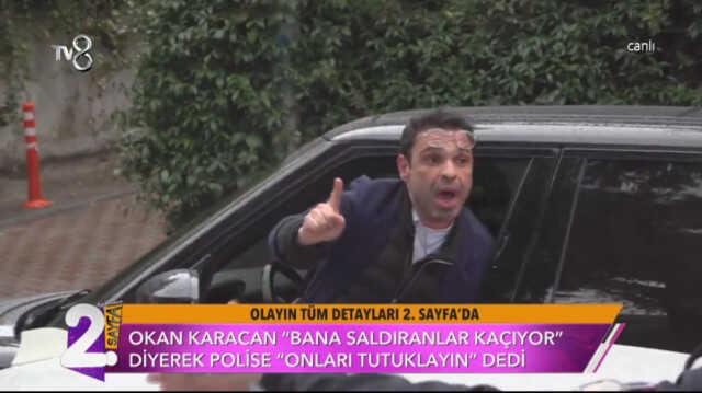 Alacak meselesi yüzünden kavga çıktı! Okan Karacan, eski eşiyle karakolluk oldu