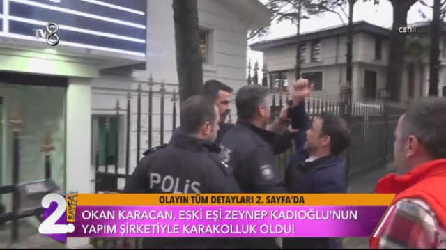 Alacak meselesi yüzünden kavga çıktı! Okan Karacan, eski eşiyle karakolluk oldu