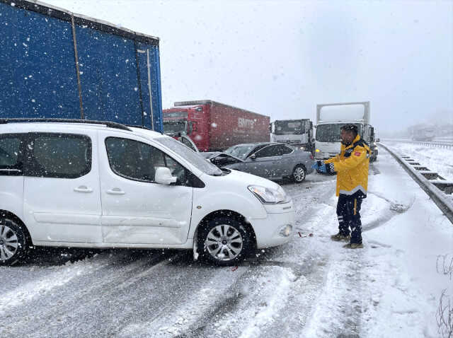 Bolu'da kaza mı oldu? SON DAKİKA! Bolu'da trafik kazası son durum! Bolu'da zincirleme kaza!
