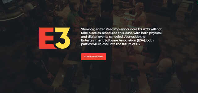 E3 2023 iptal edildi! E3 neden iptal edildi? E3 2023 iptal edildi! E3 neden iptal edildi?
