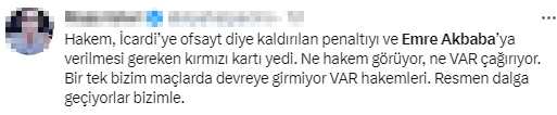 Bir hafta konuşulacak olay! Emre Akbaba'nın pozisyonu G.Saraylıları ayaklandırdı