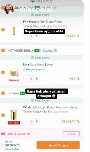 Fenomen Dilan Polat'ın çöp kovasına 29 bin TL vermesi gündem oldu Fenomen Dilan Polat'ın çöp kovasına 29 bin TL vermesi gündem oldu