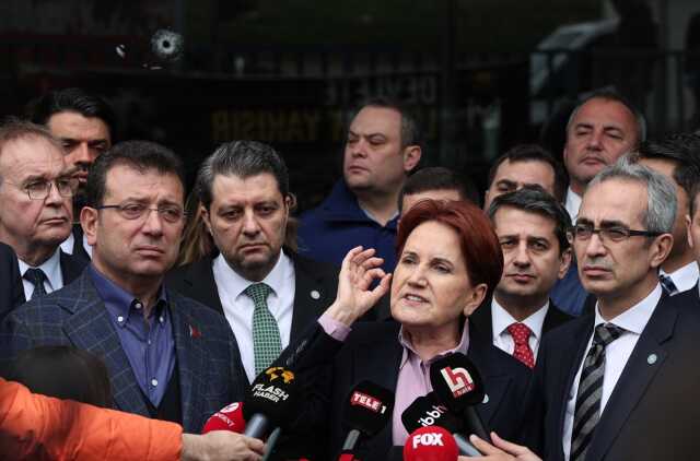 İYİ PARTİ BİNASINA İSABET EDEN KURŞUNLARIN SIKILDIĞI BELİRTİLEN İNŞAAT 'LAZER' İLE TESPİT EDİLDİ