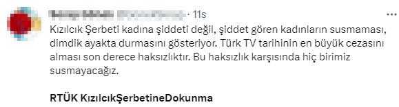 Sosyal medyanın gündemine oturdu! RTÜK'ün Kızılcık Şerbeti'ne verdiği cezaya tepki yağıyor Sosyal medyanın gündemine oturdu! RTÜK'ün Kızılcık Şerbeti'ne verdiği cezaya tepki yağıyor