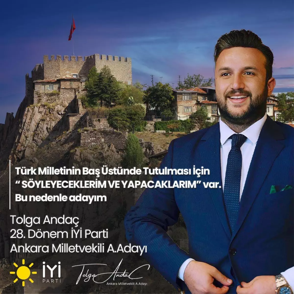 Tolga Andaç, İyi Parti'den milletvekili adayı oldu