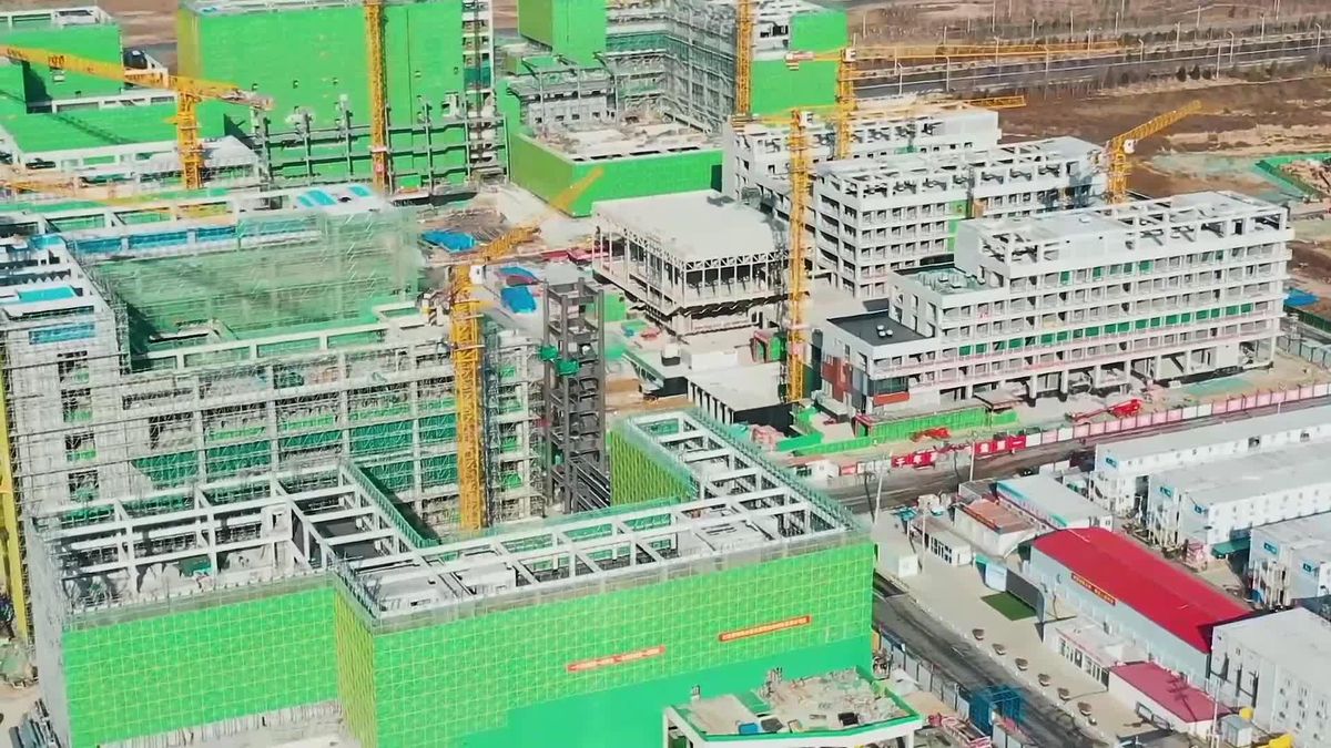 Çin'de 'Geleceğin Kenti' Altıncı Kuruluş Yıl Dönümünü Kutladı