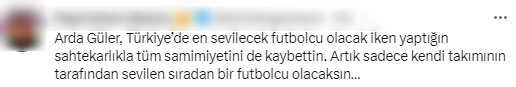 Artık 'Türkiye'nin Arda'sı' değil! Derbide yaptığı hareket sonrası linç edildi