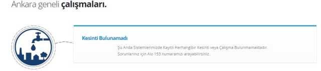 ASKİ Ankara su kesintisi: 4-5 Nisan Ankara su kesintisi listesi!