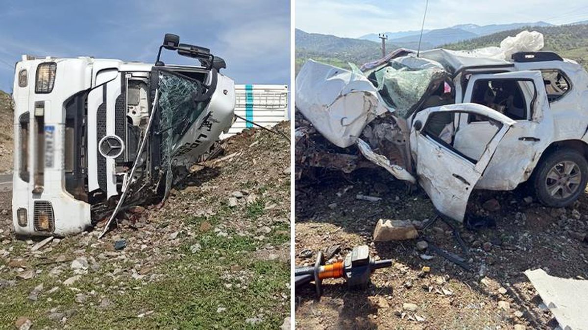 Tırla araç çarpıştı, karayolunda can pazarı yaşandı: 3 ölü