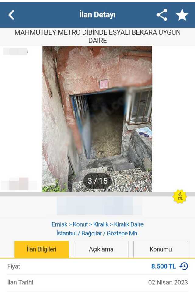 İstanbul'da kira krizi büyüyor! Harabe haldeki eve istenen para pes dedirtti İstanbul'da kira krizi büyüyor! Harabe haldeki eve istenen para pes dedirtti
