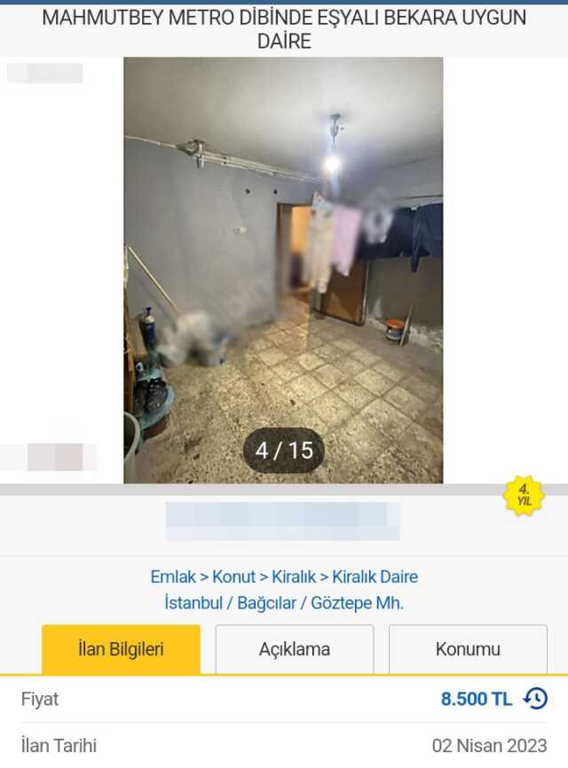 İstanbul'da kira krizi büyüyor! Harabe haldeki eve istenen para pes dedirtti İstanbul'da kira krizi büyüyor! Harabe haldeki eve istenen para pes dedirtti