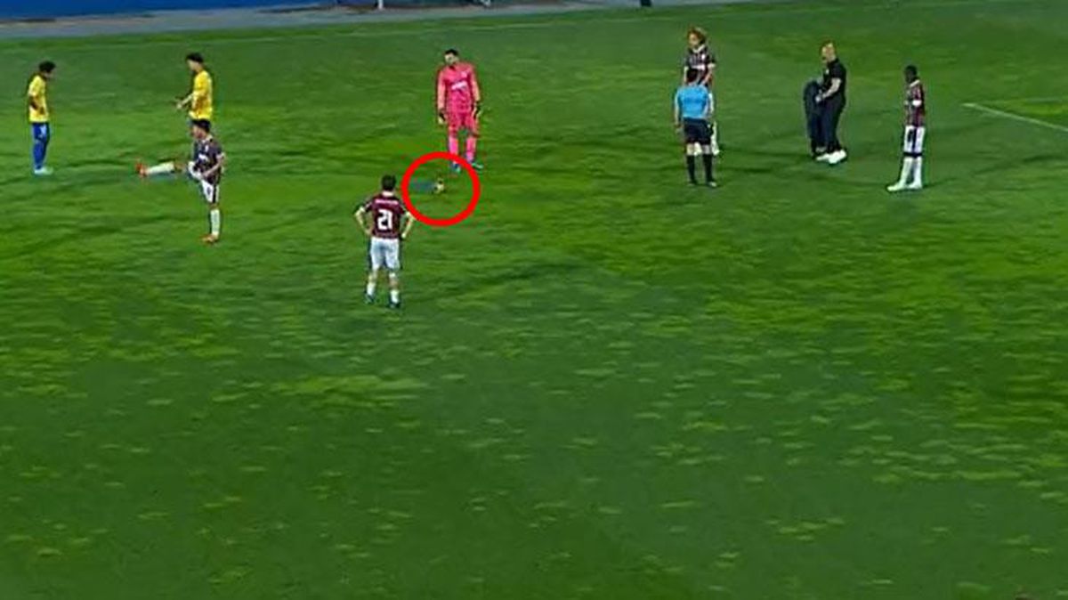 Ne köpek ne kedi! Sahaya giren hayvan futbol maçını felç etti