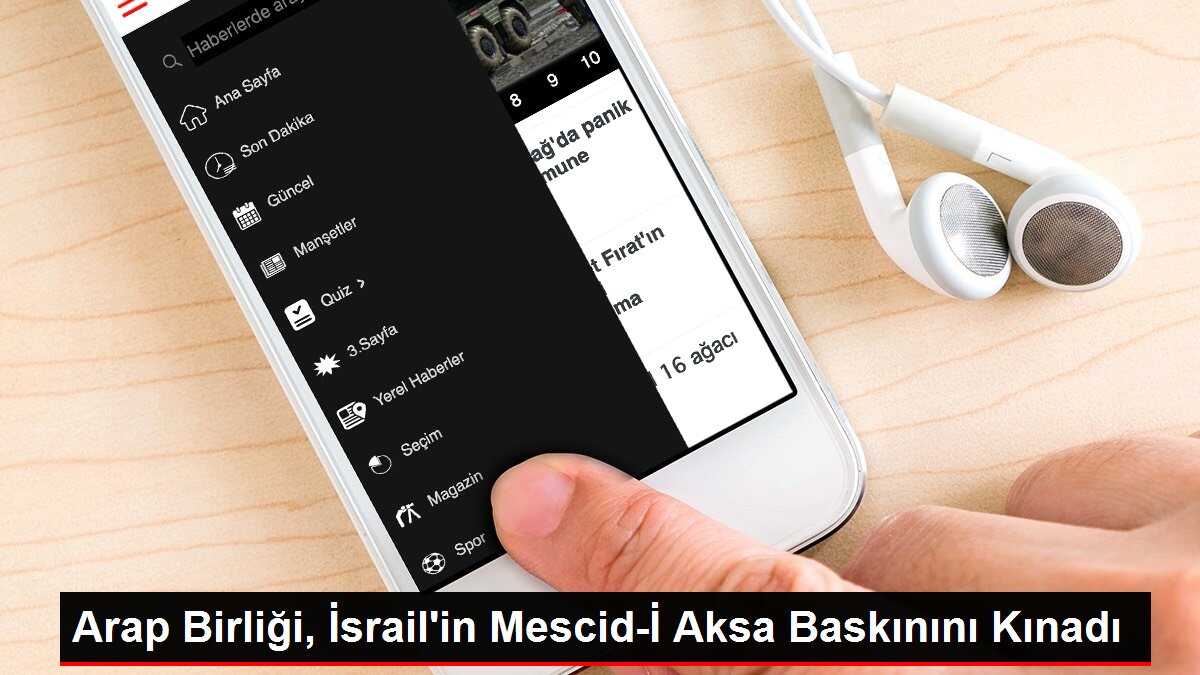Arap Birliği, İsrail'in Mescid-İ Aksa Baskınını Kınadı