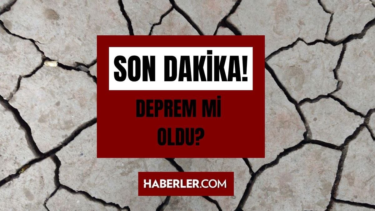 Erzincan'da deprem mi oldu? SON DAKİKA! 6 Nisan Erzincan'da deprem mi oldu? Az önce Erzincan'da deprem mi oldu? Kandilli son depremler listesi!