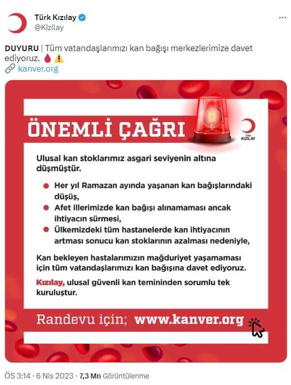 Kılıçdaroğlu ve İmamoğlu'ndan Kızılay'a kan bağışı çağrısı: Biliyorum kızgınsınız ama şimdi bağış zamanı