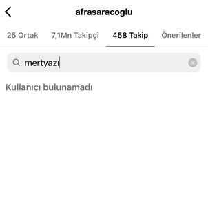Afra Saraçoğlu kendisini tek kalemde silen eski aşkı Mert Yazıcıoğlu'nu Instagram'dan takip etmeyi bıraktı Afra Saraçoğlu kendisini tek kalemde silen eski aşkı Mert Yazıcıoğlu'nu Instagram'dan takip etmeyi bıraktı