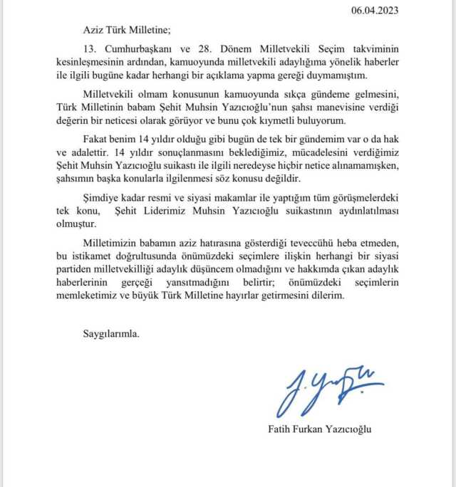 Furkan Yazıcıoğlu CHP'den aday olacak mı? Furkan Yazıcıoğlu milletvekili adayı olacak mı?