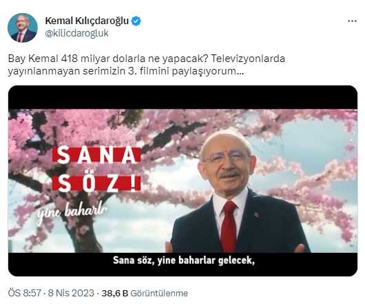 Kılıçdaroğlu, TV kanallarının yayınlamayı reddettiği 3. videoyu paylaştı! Atama bekleyen öğretmenlere bir sözü var