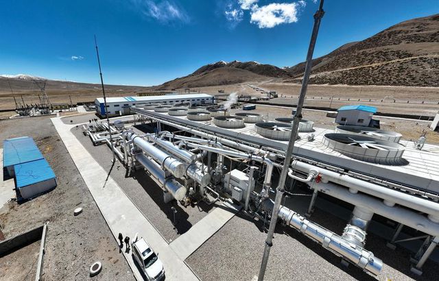 Çin'in En Yüksek Jeotermal Elektrik Santrali 500 Milyon Kwh'in Üzerinde Elektrik Üretiyor