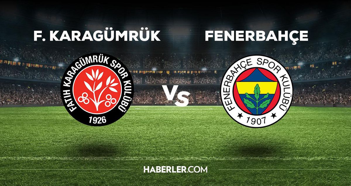 Fatih Karagümrük Fenerbahçe maçı ne zaman, saat kaçta, hangi kanalda? Fatih Karagümrük Fenerbahçe maçı saat kaçta başlayacak, nerede yayınlanacak?