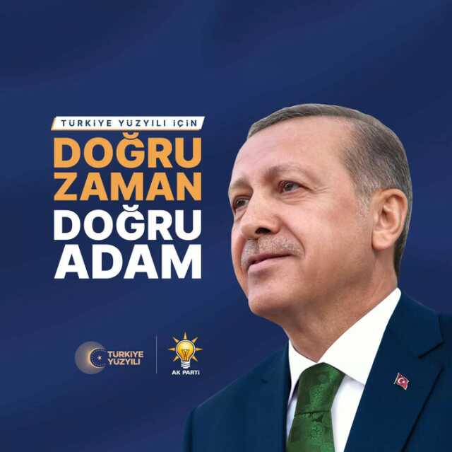 AK Parti, seçim kampanyasında kullanacağı sloganları belirledi: Doğru adam, doğru zaman