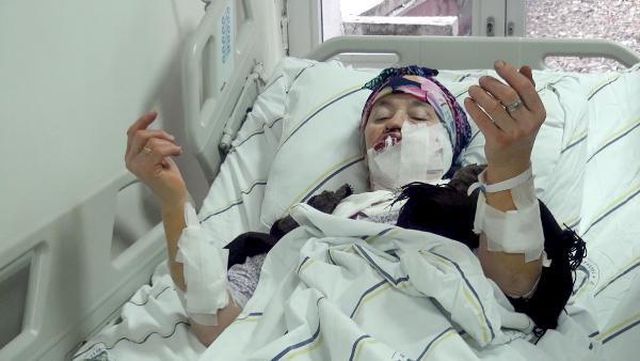 6 çocuk annesi Destegül canını kurtarmak için dakikalarca kurtla boğuştu 6 çocuk annesi Destegül canını kurtarmak için dakikalarca kurtla boğuştu