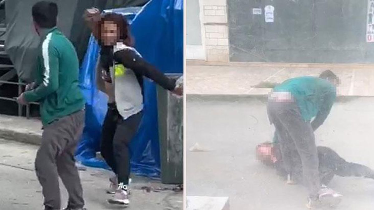 Bağımlı çift, sokak ortasında birbirine girdi! Kaldırım taşıyla saldırdı, karakolda şikayetçi olmadı