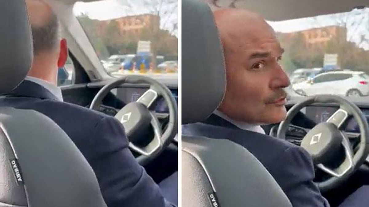 Bakan Soylu Togg ile trafikte! Aracına aldığı gencin 'Kırmızı ışık' sorusuna anında cevabı yapıştırdı