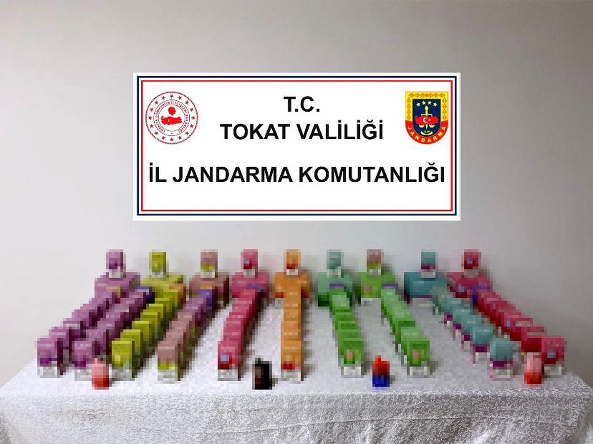 Tokat'ta kaçak elektronik sigaralar ele geçirildi