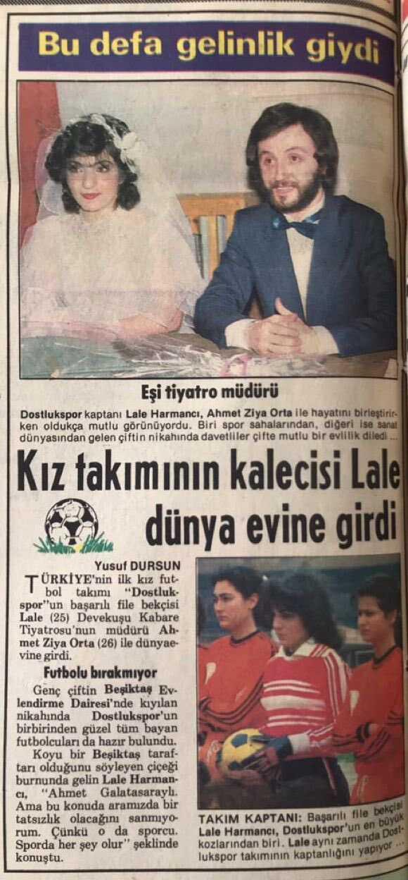 Ünlü yorumcunun paylaştığı gazete küpürü sosyal medyayı salladı: Lale Orta Beşiktaşlı çıktı Ünlü yorumcunun paylaştığı gazete küpürü sosyal medyayı salladı: Lale Orta Beşiktaşlı çıktı