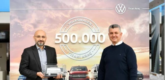 Volkswagen Ticari Araç Türkiye'de 500 bin satışa ulaştı