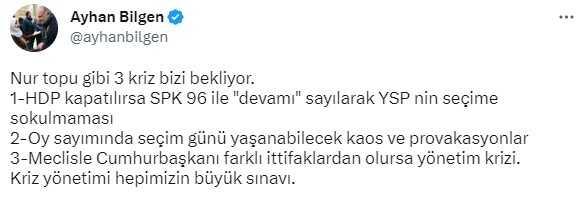 YSP seçime giremiyor mu, seçime giremeyecek mi? YSP seçimde olacak mı? YSP seçime giremiyor mu, seçime giremeyecek mi? YSP seçimde olacak mı?