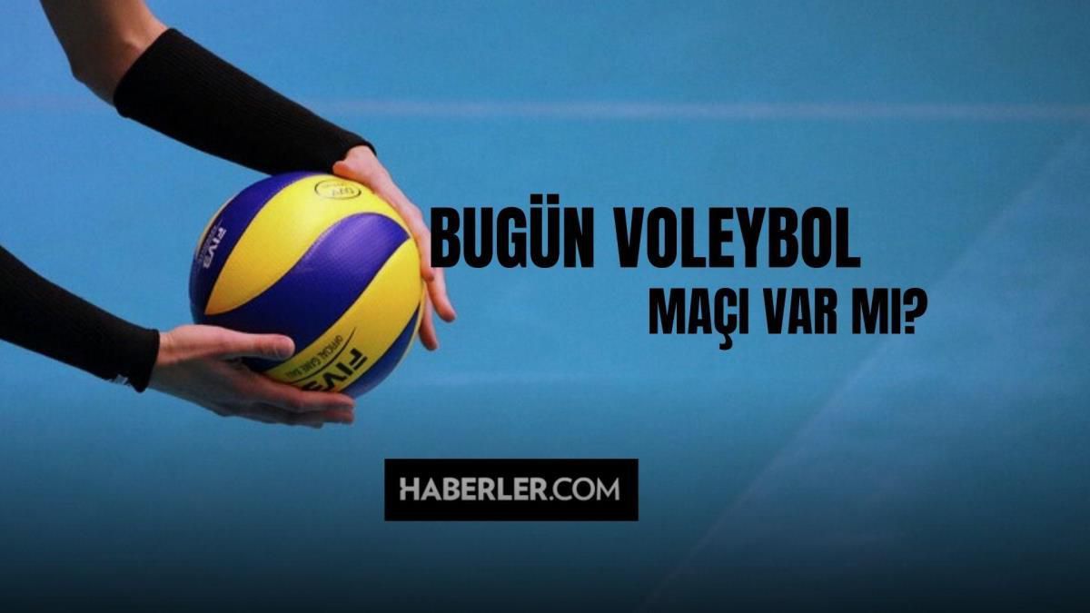 Bugün voleybol maçı var mı? 14 Nisan kimin voleybol maçı var? Bugün hangi maç var?