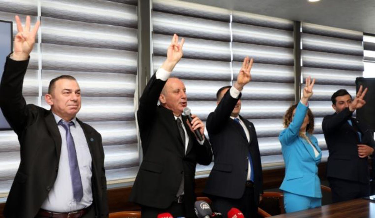 Muharrem İnce selamlama işaretinin anlamı nedir? Memleket partisi selamlama işareti nedir?