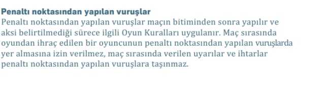 Penaltıyı kullanan oyuncu dönen topa vurabilir mi? Penaltıda dönen topa vurulur mu?