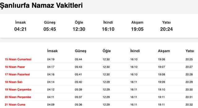 Şanlıurfa, Siirt, Şırnak sahur ne zaman, saat kaçta? 14 Nisan Urfa, Siirt, Şırnak imsak vakti! Urfa, Siirt, Şırnak sabah ezanı saat kaçta okunuyor? Şanlıurfa, Siirt, Şırnak sahur ne zaman, saat kaçta? 14 Nisan Urfa, Siirt, Şırnak imsak vakti! Urfa, Siirt, Şırnak sabah ezanı saat kaçta okunuyor?