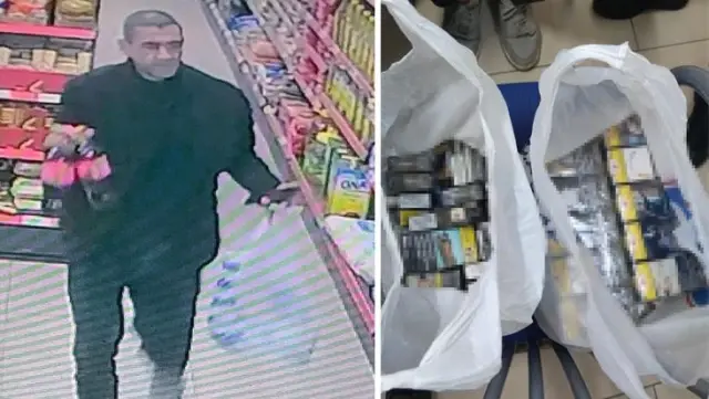 Bulduğu cüzdandaki para ve kredi kartı ile harcama yapan şahıs kameralara yansıdı Bulduğu cüzdandaki para ve kredi kartı ile harcama yapan şahıs kameralara yansıdı