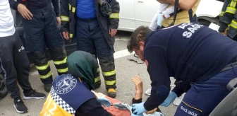 Yalova'da 3 araçlı zincirleme kaza: 1 yaralı