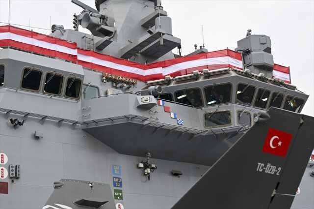 Dünyanın ilk SİHA gemisi TCG Anadolu yarın halkın ziyaretine açılıyor Dünyanın ilk SİHA gemisi TCG Anadolu yarın halkın ziyaretine açılıyor